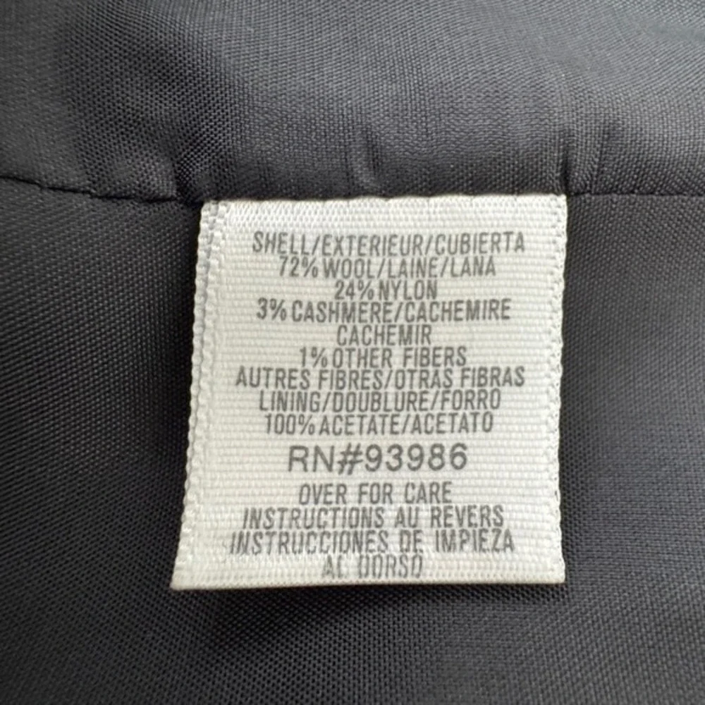 Vintage Casual Corner Wool/Cashmere Blazer Medium Gray‎